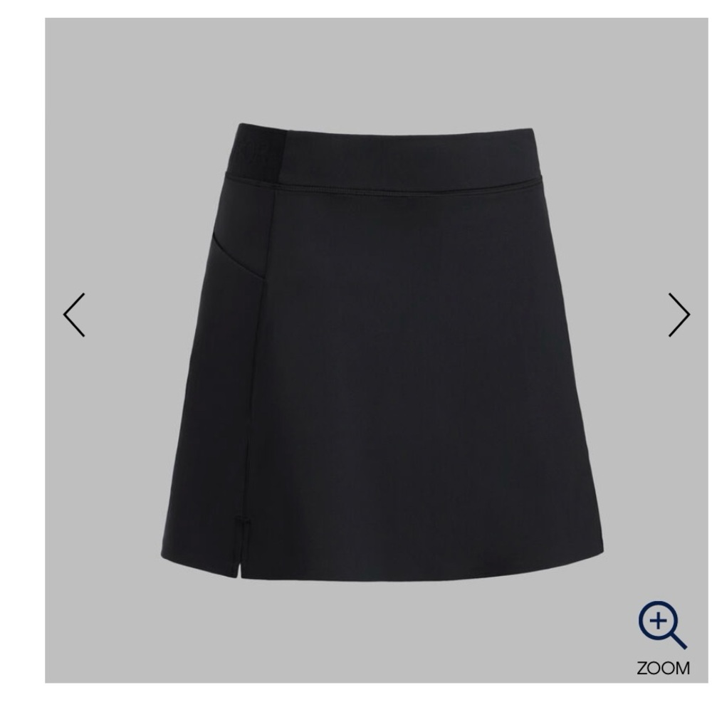 G/FORE Classic Black A-Line Golf Skirt - Never worn